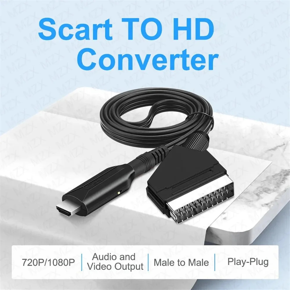 Scart to HDMI-compatible & HDM - đánh giá và giá Scart To Hdmi