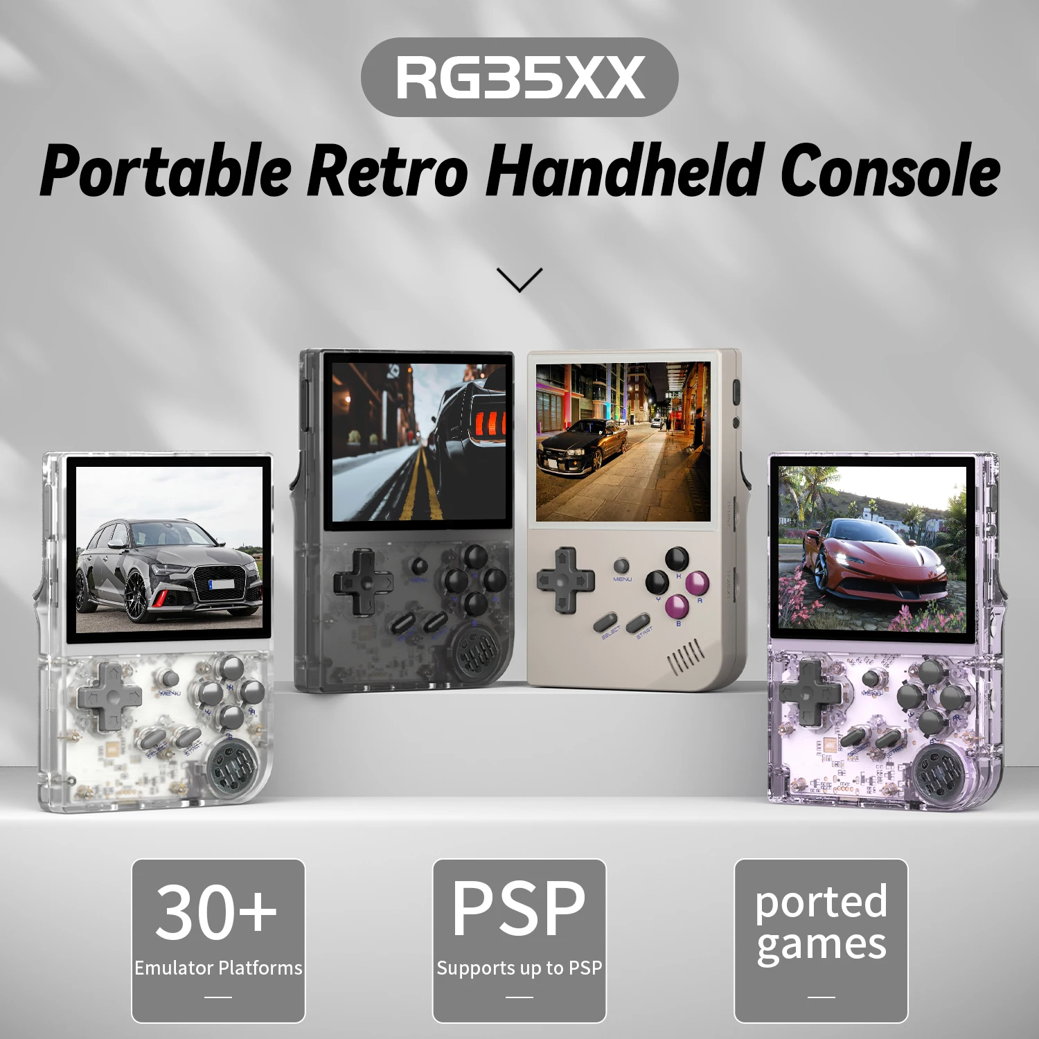 RG35XX Handheld Game Console L - đánh giá và giá Retro Gaming Kiosk